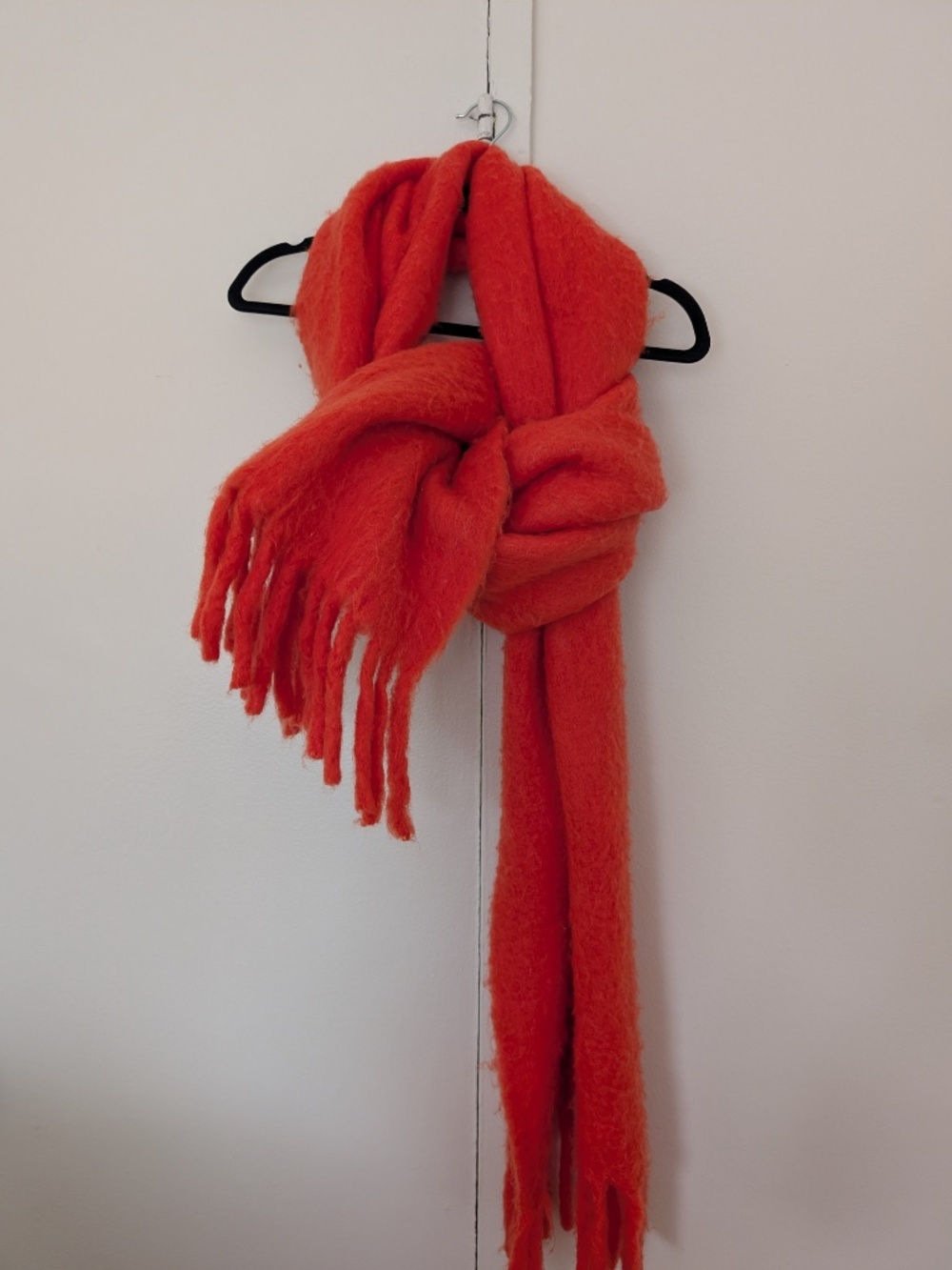 Rebecca minkoff orange scarf